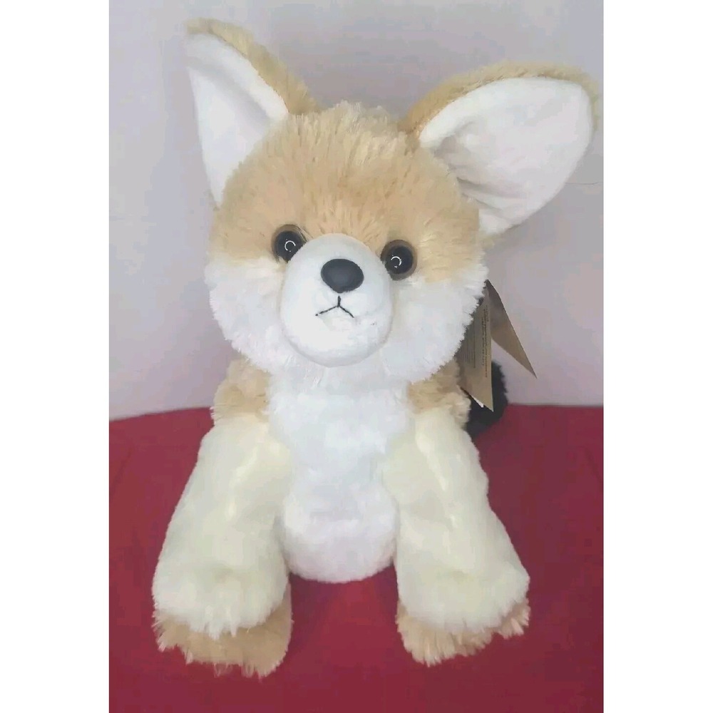 NEW Aurora Destination Nation Fennec Fox Plush Stuffed Animal‎ Tan Brown